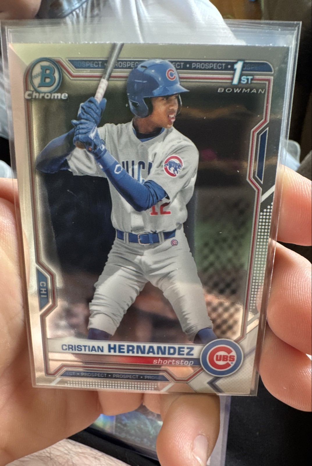 2021 Bowman Chrome - Prospects Cristian Hernandez #BCP-171 (RC)