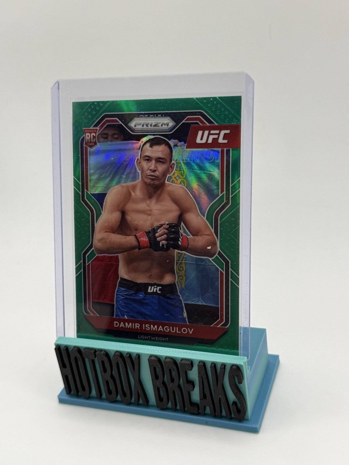 2021 Panini Prizm UFC - Damir Ismagulov #60 Green Prizm (RC)