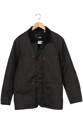 Levis Jacke Herren Anorak Jacket Kurzmantel Gr. L Baumwolle Schwarz #1g0th5c