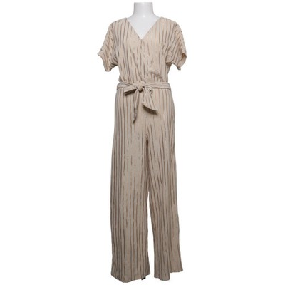 H&M, Jumpsuit, Größe: S, Beige, Streifen, Damen #veo