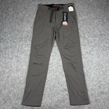 ATG by Wrangler NWT Men's Convertible Trail Jogger Comfort Pants 30x30 Gray