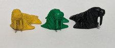 MPC Walrus Arctic Animal Vintage 1950s - 1960s Plastic Playset Figures Lot of 3