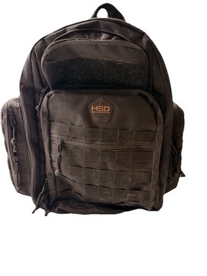 High Speed Daddy Diaper Bag Backpack Black with Changing Pad