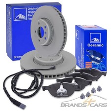 ATE BREMSSCHEIBEN Ø348 +CERAMIC BELÄGE VORNE FÜR BMW 5-ER F10 F11 F07 7-ER F01