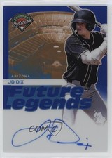 2024 Panini Prospect Edition Future Legends Blue Prizm 26/49 JD Dix #38 Auto