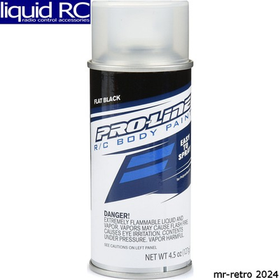 #ad #ad Pro Line 643500 Pro Line RC Body Spray Paint Flat Black $9.99