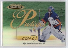 2020-21 Upper Deck Stature Proteges Green 15/149 Ilya Sorokin #P-8 11jd