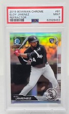 2019 Bowman Chrome Refractor ELOY GIMENEZ RC CARD /499 PSA 9 MINT