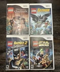 Lot of 6 LEGO Wii/Wii U Games TESTED