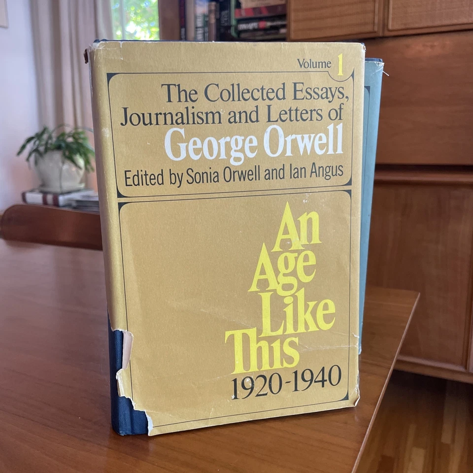 George Orwell • Collected Essays, Journalism, and Letters • 4 Volume Set • 1968 - Image 2 of 4