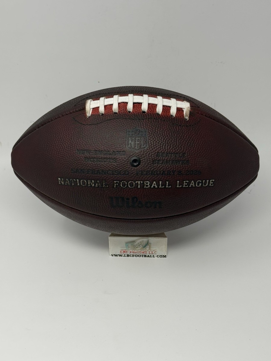 Super Bowl LX Wilson The Duke Authentic NFL Football Fully Game