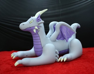 6.56ft Drachen Cartoon aufblasbar aufblasen Schlag Spielzeug Raum Party Dekor