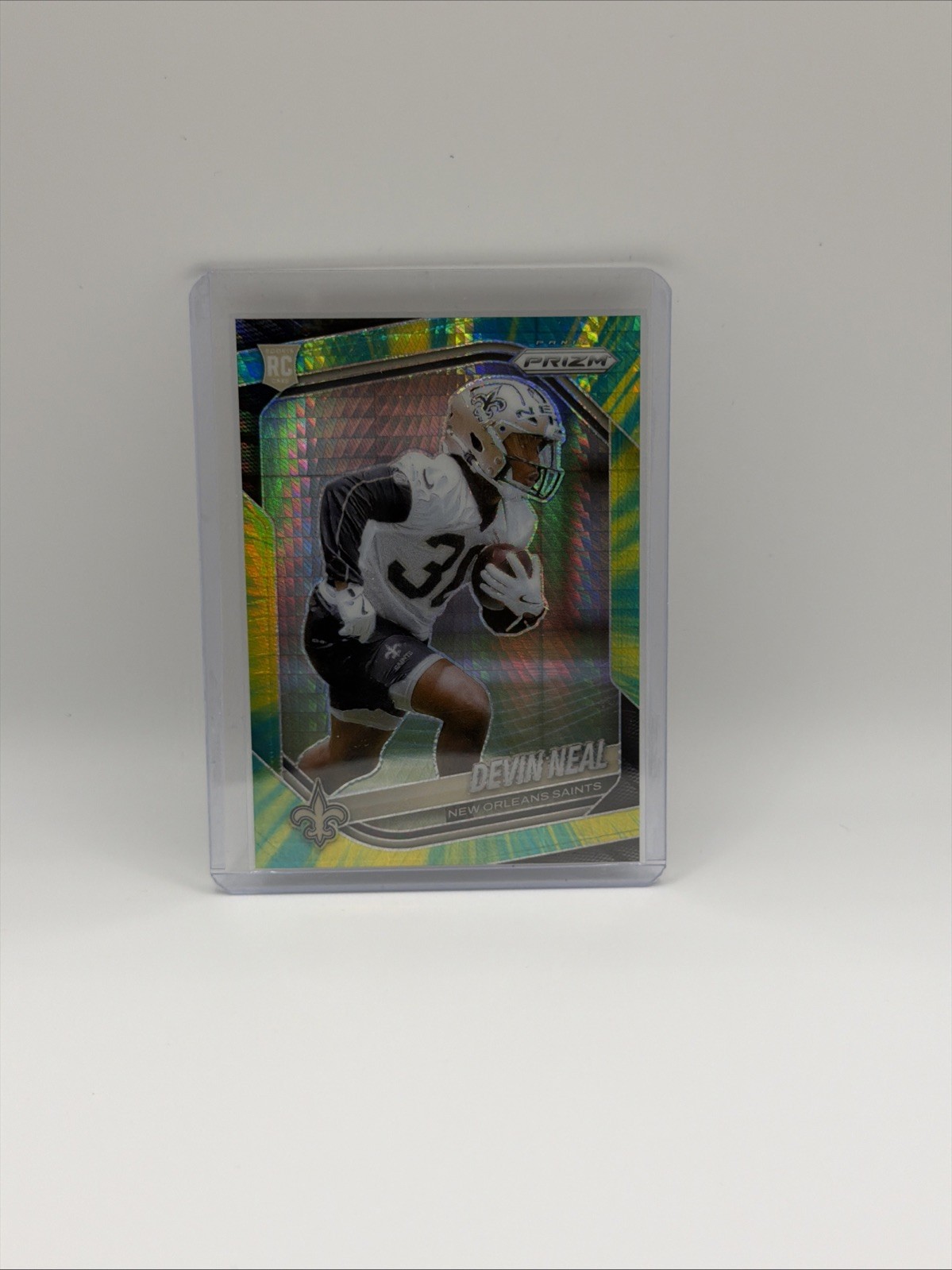 2025 Panini Prizm -  Devin Neal #393 Hyper Prizm (RC) Rookie /200 Saints
