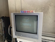 RARE: Vintage 2003 Toshiba TV DVD VCR Combo MW20FN1 With Original Remote