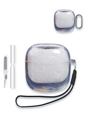 Case Cover for Soundcore by Anker P20i True Wireless Earbuds,WUNIAK CLEAR