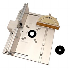 Sliding Bracket Router Table Plate KETIPED Aluminium