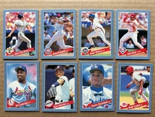 1993 Hostess Series (1) Baseball (16) NRMT Card Complete Set.