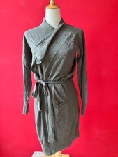 St. Emile lange Strickjacke Woll-/Seidengemis...
