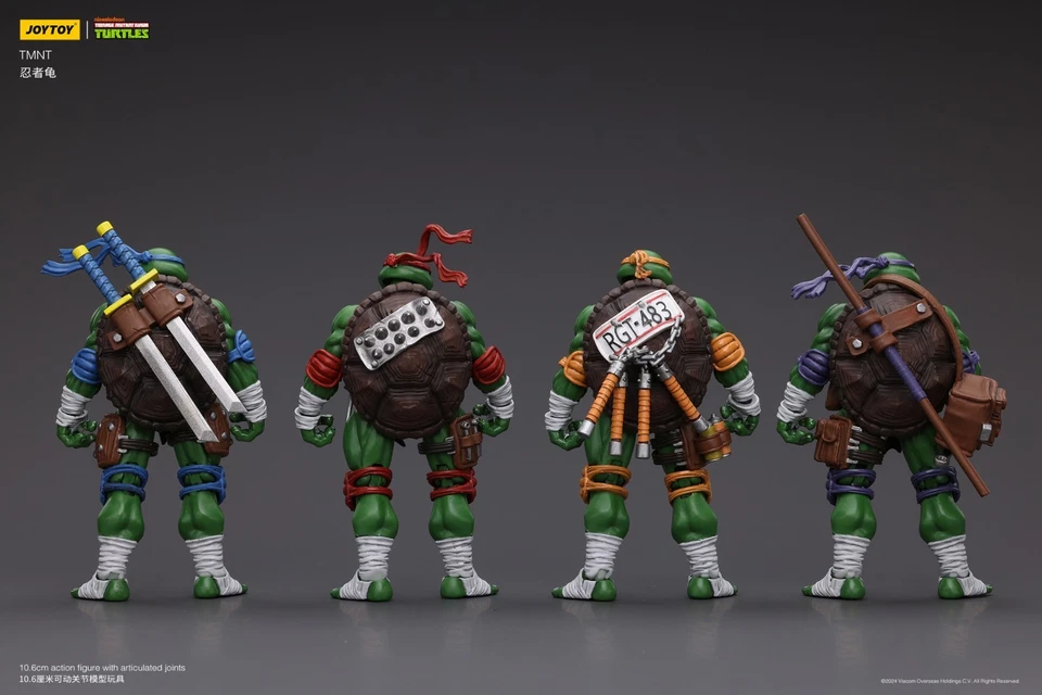 Joytoy TMNT 1/18 Actionfigur Teenage Mutant Ninja Turtles Modell Spielzeug Geschenke - Bild 4 von 4