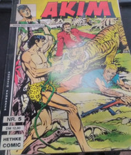 Akim- Sohn des Dschungels,Nr. 5, Augusto Pedrazza,Hethke comic,Sammlerausgabe