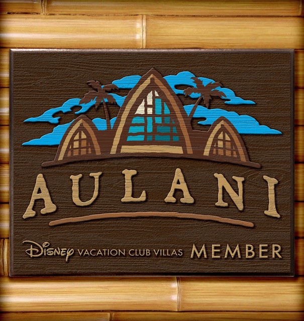 Aulani Resort Disney Hawaii DVC Sign Reproduction Plaque Print Prop ...