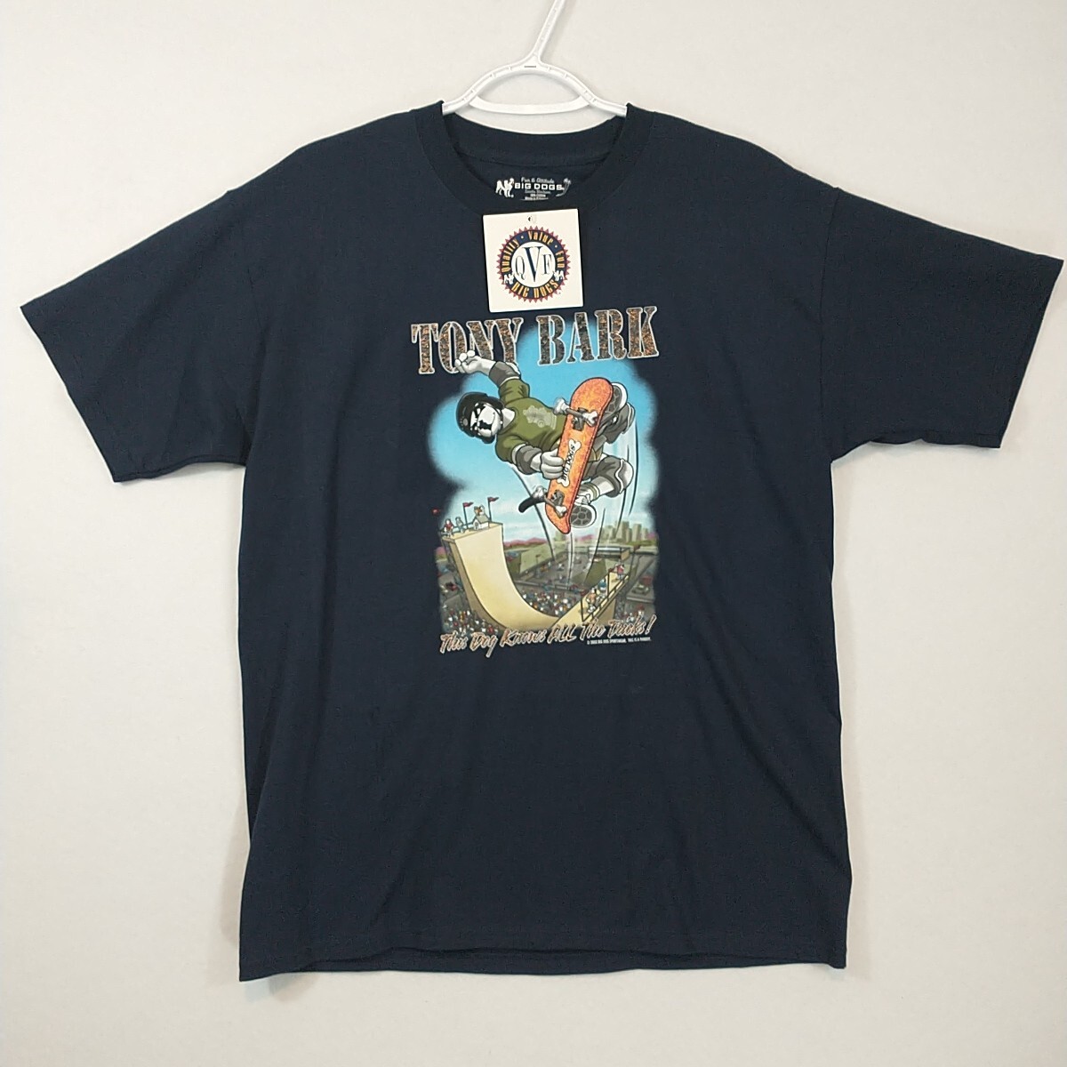 ミュージシャン 15th Anniversary BIG T-shirt NWT Tony Bark Big Dogs Sportswear Santa Barbara Youth XL T Shirt