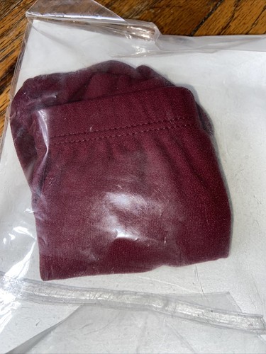 Body Wrappers Low Rise Athletic Brief Child 4-6 Maroon New - Picture 5 of 5