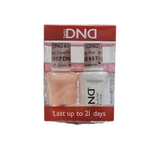 DND Duo Matching Soak-Off Gel & Nail Polish - #857 - Sheer Nude