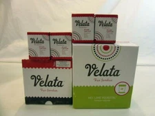 New Velata Fondue Set 3100-10042, lime green pedestal + 4 new bulbs w/warranty