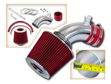 FOR 10-12 Hyundai Genesis Coupe 2.0L Turbo COLD AIR INTAKE KIT+ DRY RED FILTER
