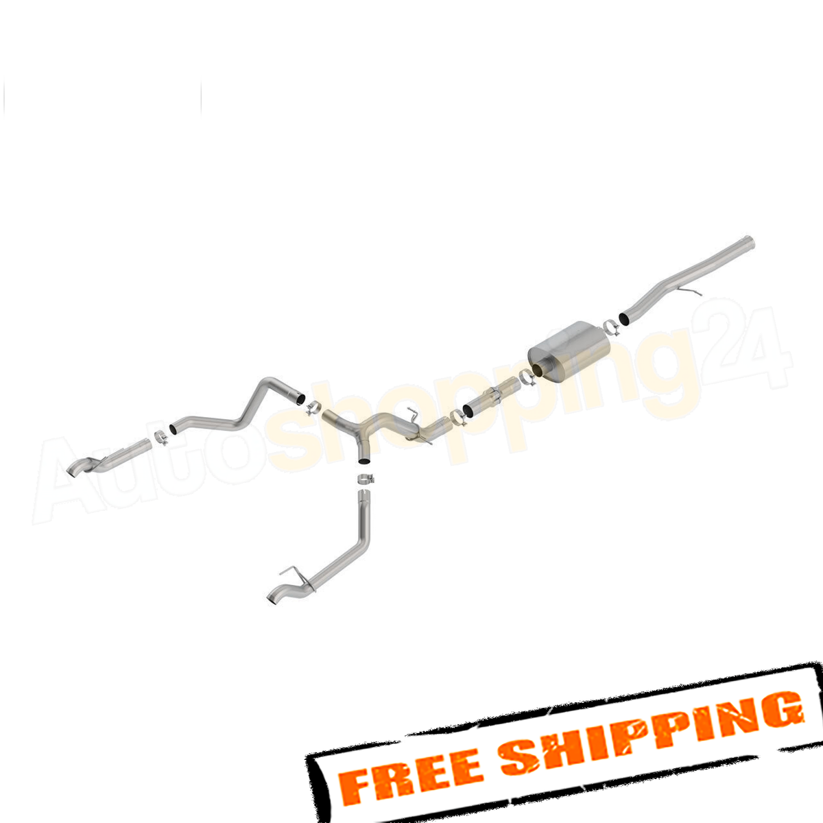 Borla 140775 ATAK Catback Exhaust for 2019-2023 Silverado/Sierra