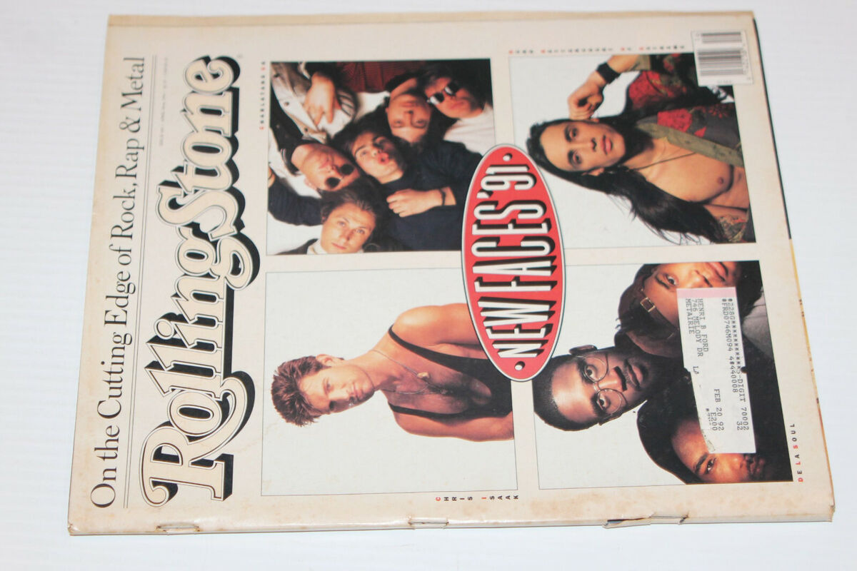 Rolling Stone Magazine 602 - Apr 18 1991 - New Faces 91, Ministry, Dinosaur  Jr,