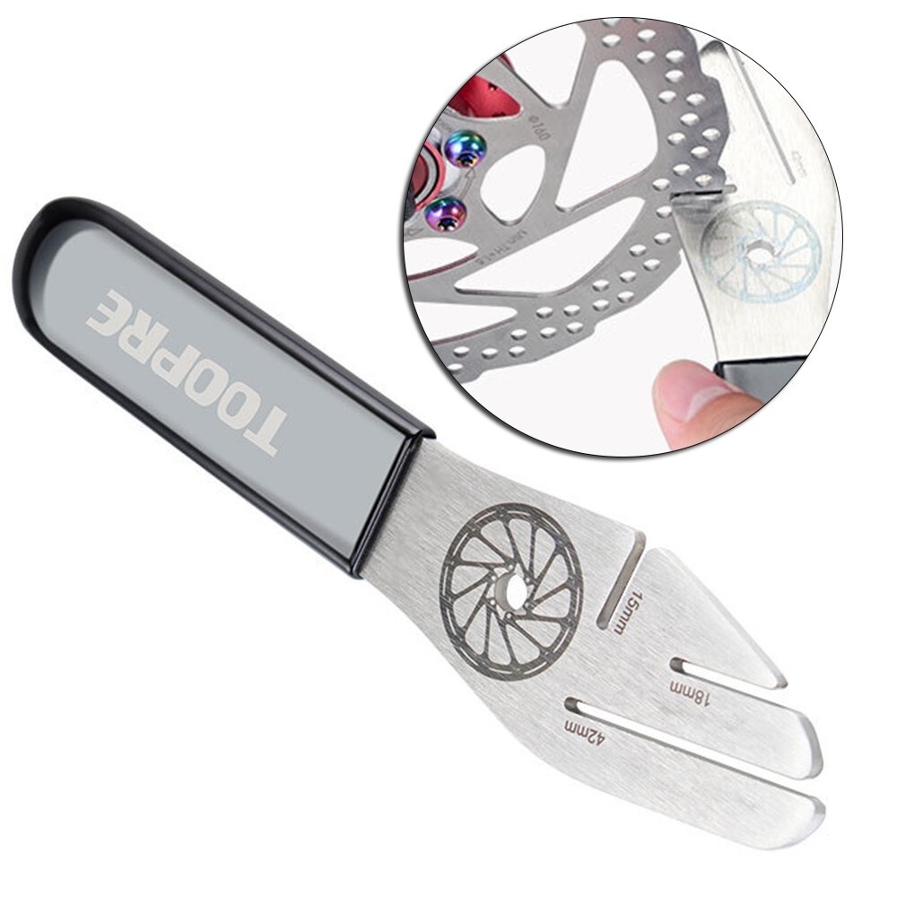 3-tlg Fahrrad Bremsscheiben Werkzeug - Einsteller Für Scheibenbremsen