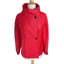 Worth New York S red lightweight fashionable jacket Classy Chic