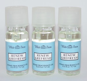 3 Bath Body Works Renew Refresh Home Fragrance Oil Freshener