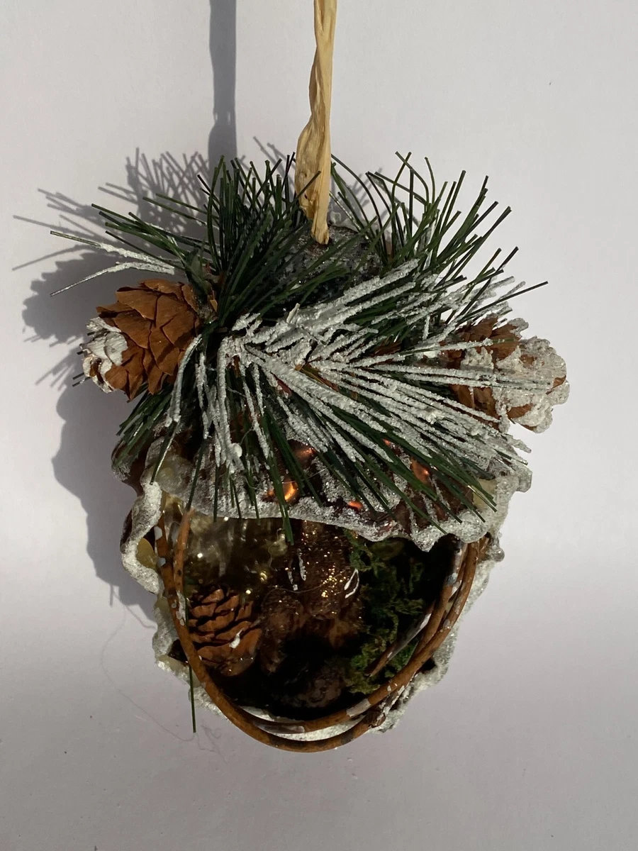 MELLIEX 24 Ornamenti Fiocchi Di Neve Plastica 3 Dimensioni Per Albero Di Natale Con Corda 8m - 3