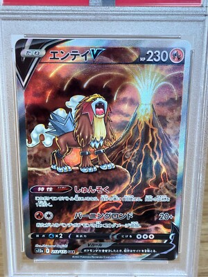 Entei V Pokemon Vstar Universe S12a Japanese 213/172 Gem Mint PSA