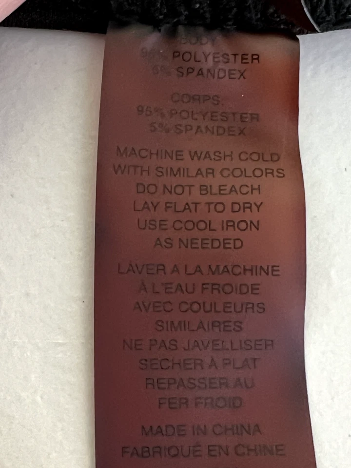 Leggings David Lerner Imitación Gamuza Negros Pequeños Foto 4 de 4