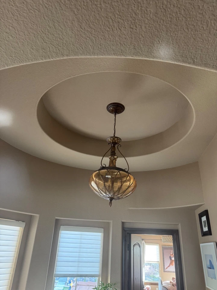 Moroccan-inspired Chandelier and Pendant - Image 3 of 4