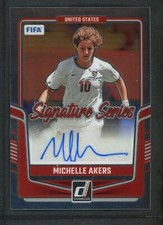 2024-25 MICHELLE AKERS AUTO PANINI DONRUSS FIFA SIGNATURE SERIES AUTOGRAPHS