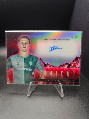 2023-24 Midnight Bundesliga Jens Stage Horizon Signatures Twilight /99