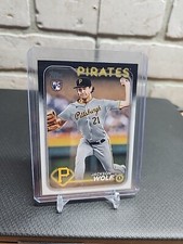 2024 Topps Series 2 Baseball Jackson Wolf #523 (RC) Pittsburgh Pirates (Rookie) 