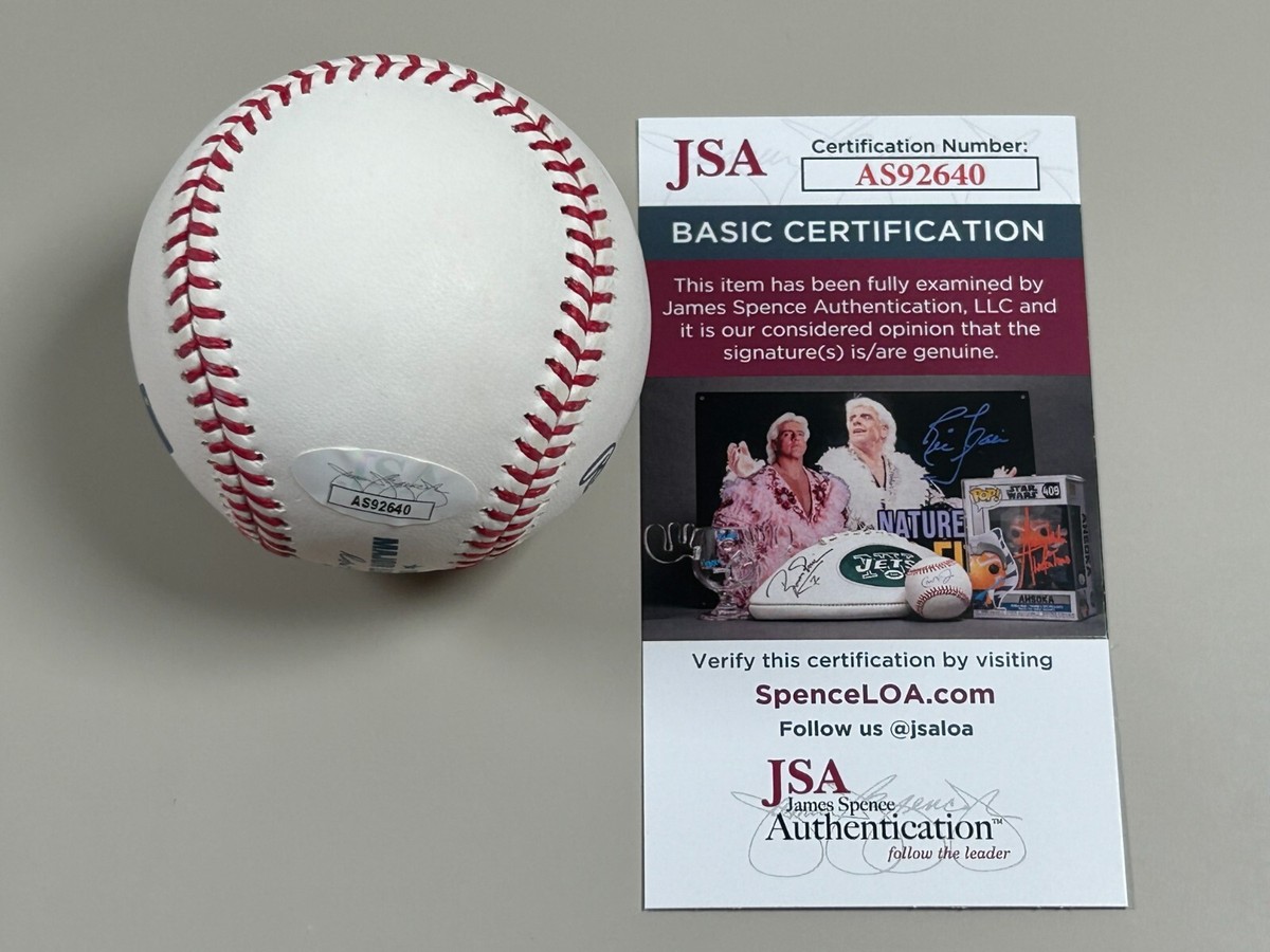 Rawlings - ダルビッシュ 直筆サインボール JSA，JSA認証付き
