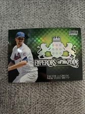 2020 TOPPS STADIUM CLUB CHROME BASEBALL JACOB DEGROM EMPERORS OF THE ZONE INSERT