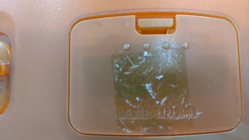 Nintendo 64 N64 Console daiei hawks Orange excellent Condition 9-5-2 - 第 9/17 張圖片