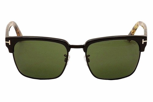 Tom Ford River TF367 02B Black Club master Sunglasses Frame 57-18-145 sd*