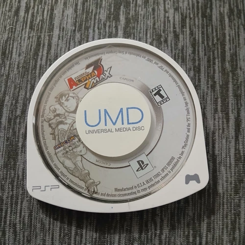 Street Fighter Alpha 3 MAX (Sony PSP, 2006) Disc Only