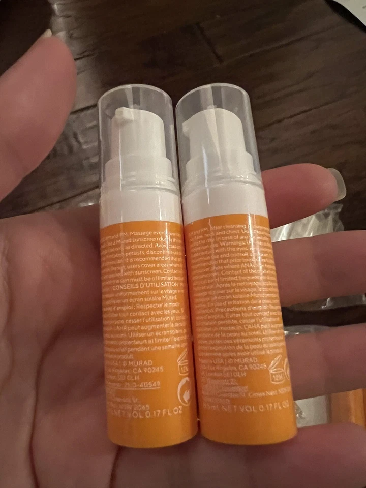 5x Conjunto de Murad Brighten Conjunto, Mancha Escura e Vita C Glicólica  - Imagem 4 de 4