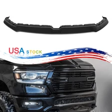 Front Bumper Grille Trim Molding Matte Black Fits For Dodge Ram 1500 2019-2024