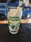 Peanuts -Snoopy And Linus “Seasons Greetings" Glass Tumbler- Christmas 2011 — photo 1